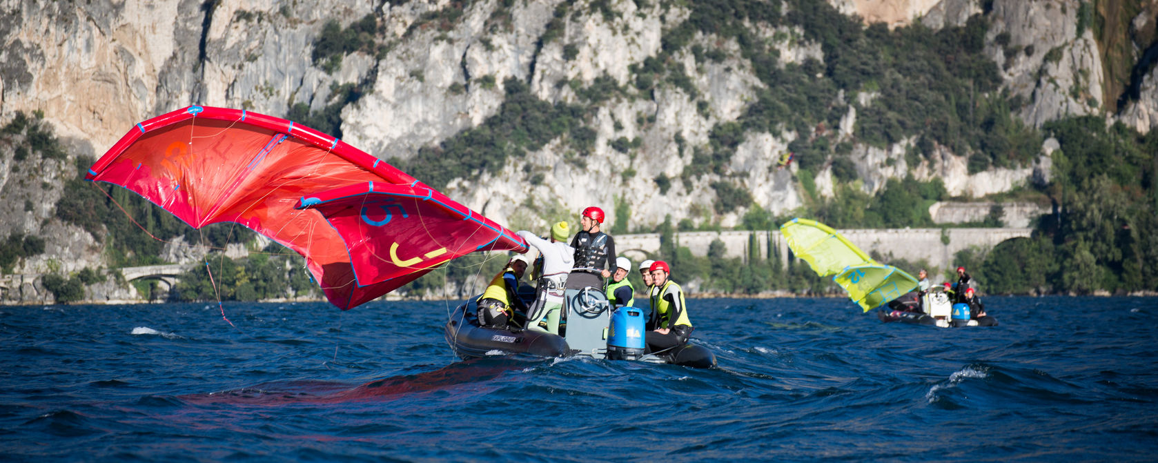 Kitesurfing course Italy Lake Garda