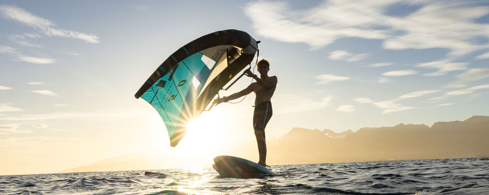 Kite foil lesson Lake Garda Italy