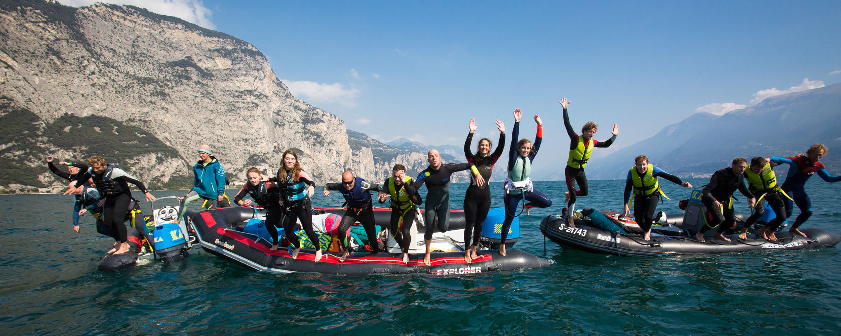 Kitesurfing school Lake Garda