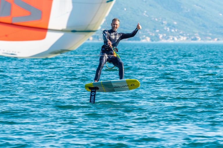 Foilkiten lernen am Gardasee