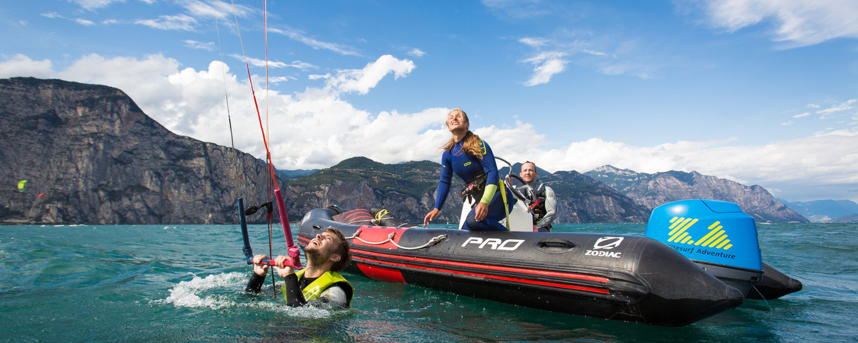 Premium-Kitekurs am Gardasee