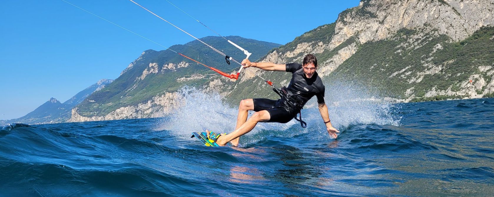 Kitesurfen am Gardasee