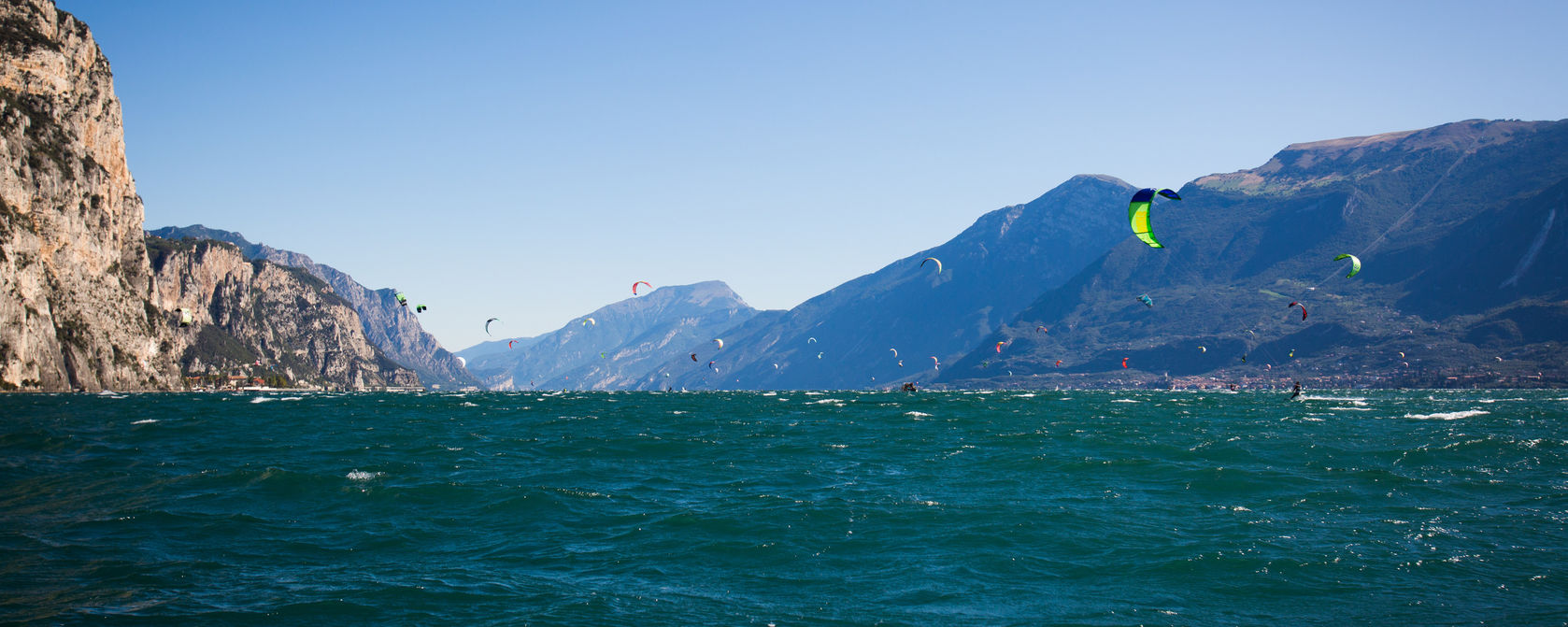 Wind zum Kiten am Gardasee